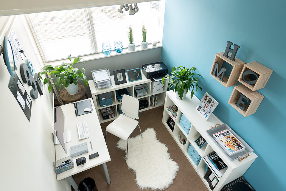 Speelse slaapkamer van een appartement in Oss