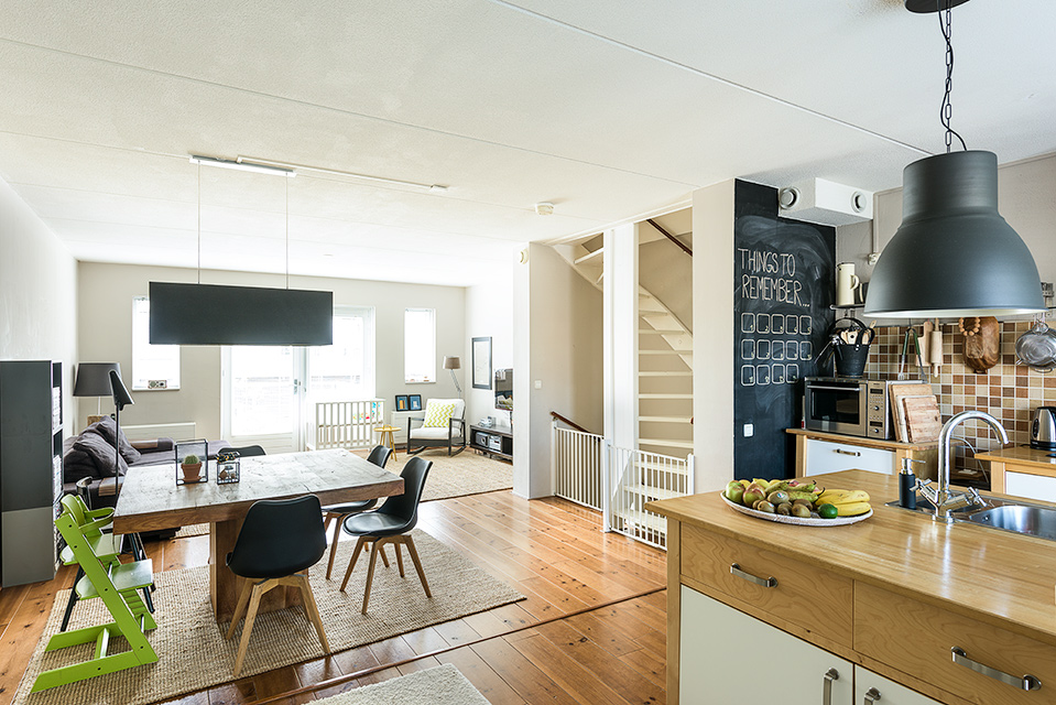 Een huiskamer in Almere-Buiten