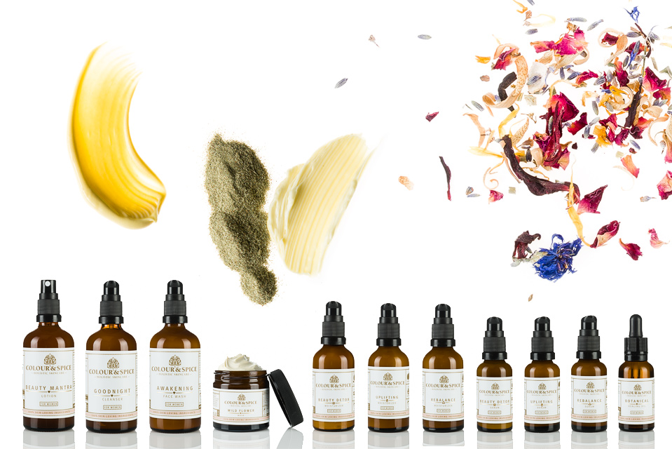 Catalogusfotografie van cosmetische producten