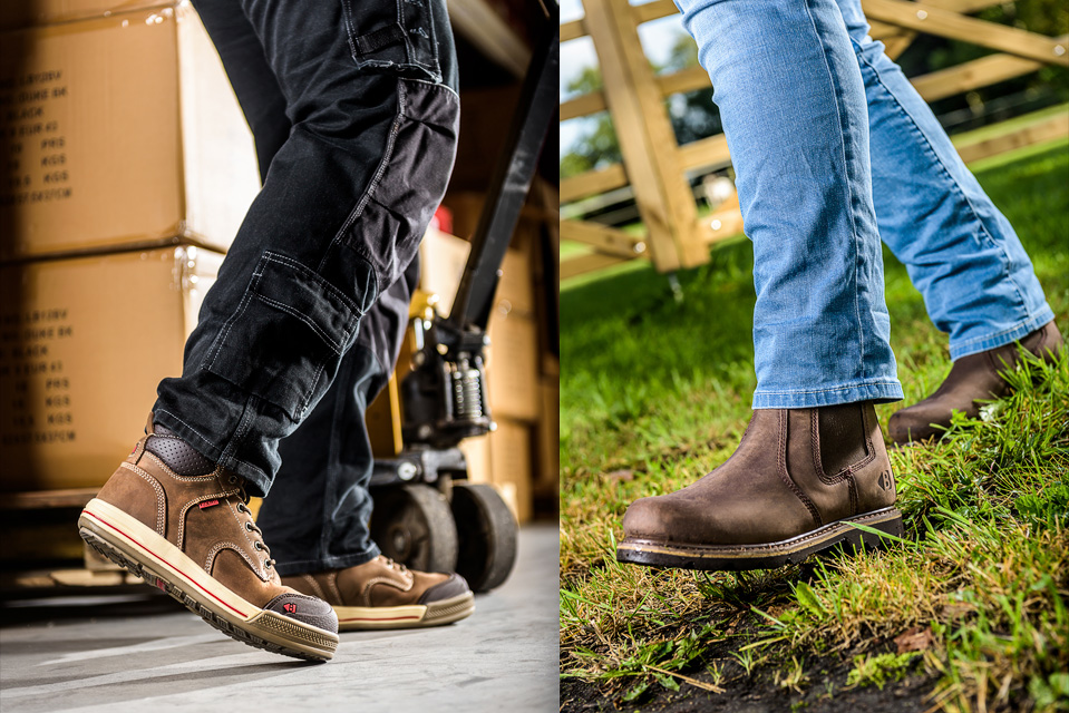 Lokatieshoot productfotografie van wandelschoen